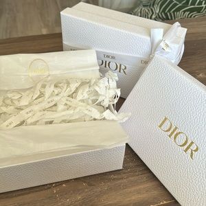 2 Dior gift boxes